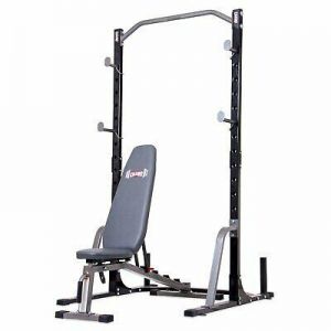 SHAMMA  SHOP all what you need for sports Body Champ PBC530 Power Rack System with Olympic Weight Plate Storage and Bench